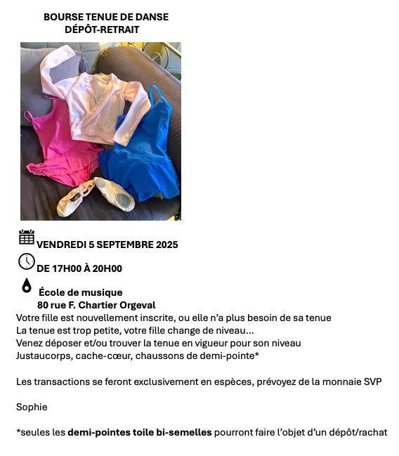 bourse tenue danse bourse tenue danse